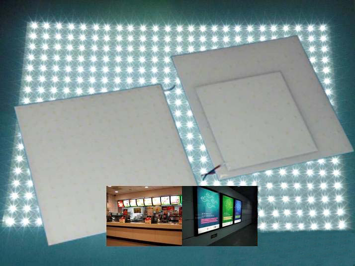 LED Hintergrundbeleuchtung für Leuchtkästen  LED Backlights for Light-Boxes