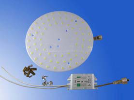 Round LED ceiling lamps