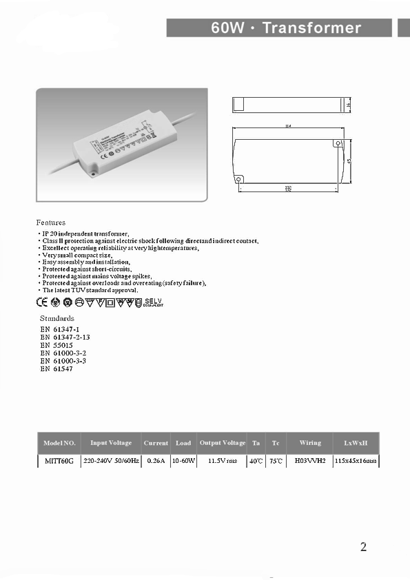 Electronic transformers for halogen technology