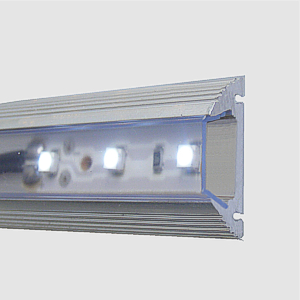 Aluminium LED Profil mit PMMA Cover No. 120983