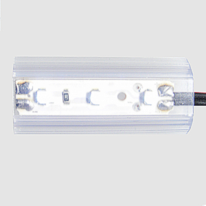 Aluminium LED Profil mit PMMA Cover No. 20983P - flexible