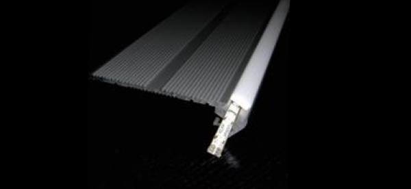 Aluminium LED Profil mit PMMA Cover No. 94909N